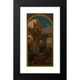 thumbnail image 2 of Jules-Louis Machard 11x18 Black Modern Framed Museum Art Print Titled - The Visitation (1875), 2 of 5