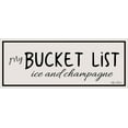 thumbnail image 2 of Deiter, Lori 24x12 Gold Ornate Wood Framed with Double Matting Museum Art Print Titled - My Bucket List, 2 of 4