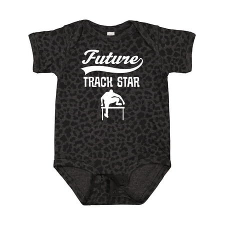 

Inktastic Future Track Star Boys Sports Hurdles Boys or Girls Baby Bodysuit