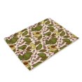 thumbnail image 1 of (2PCS) New European Style Avocado Printed Linen Western Placemat Modern Home Decor Table Placemats Kitchen Mat Coaster Set Placemat, 1 of 5