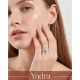 thumbnail image 4 of Yndra Marquise CZ Ring for Women,5A Cubic Zirconia Engagement Ring,925 Sterling Silver Plated Promise Ring,Dainty Wedding Jewelry Gift for Her Size 6, 4 of 10