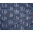 thumbnail image 4 of oneOone Polyester Lycra Fabric Line Geometric Print Fabric By The Yard 56 Inch Wide, 4 of 4