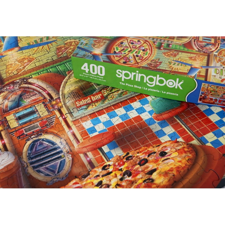 Springbok Pizza Shop - 400 Piece Jigsaw Puzzle for Families