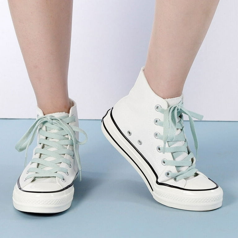 Mint green shop shoelaces