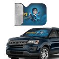 thumbnail image 4 of Windshield Sun Shade Foldable Car Front Window Sunshade For Car Suv Trucks Vans - Best Heat Shield Blocker Visor Cover Blocks Uv Rays And Keeps Your Vehicle Cool-Medium, 4 of 5