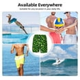 thumbnail image 7 of Kdxio Happy St. Patrick'S Day Print Men'S Swim Trunks With Compression Liner 7 Inch Inseam Quick Dry Swim Shorts, 7 of 7