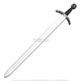 thumbnail image 2 of 40.5” Latex Foam Paladin Knight Long Sword Medieval Fantasy LARP, 2 of 6