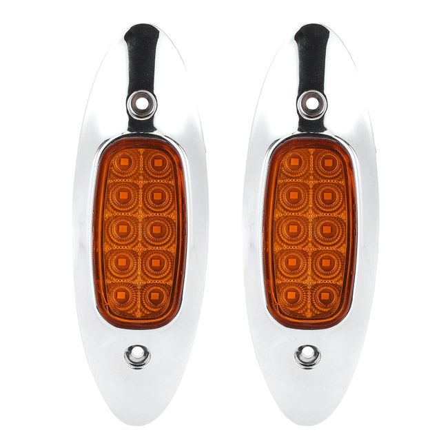 Luz de posición lateral, luz de posición lateral de 10 LED, luz de posición lateral para automóvil, luz de modificación automática, resistente y duradera