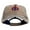 Khaki, variant on Halloween Pumpkin Flame Embroidered Low Profile Special Cotton Mesh Cap - Orange OSFM