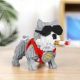 thumbnail image 5 of Bully Bulldog Miniature Building Block Kit, Mini Dog Miniature Building Blocks Adult Toy,for Kids 8-14 Years Old, Christmas Gifts (998 Pieces), 5 of 5