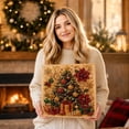 thumbnail image 6 of DIY Christmas Pearl Diamond Painting Art Kit with Frame, Festive Pearl Beads Art Craft for Home Wall Decor, Gemstone Diamond Dots Set for Indoor Holiday Decoration (ElkC), 6 of 7