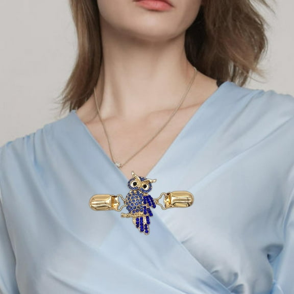 Segolike Cute Animal Sweater Clip Cloak Clasps, Alloy Jewelry Accessories Brooch Clip Fastener for Shirt Neckerchief Cape Costume wearing