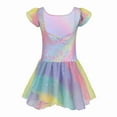 thumbnail image 6 of Arshiner Girls Ruffle Sleeve Ballet Dance Dress Tutu Skirted Leotard, 6 of 6