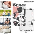thumbnail image 2 of Coolnut Heart Pandas Patterned Hand Towels 2 PCS, Cotton Bath Towel for Drying Face Hands Body Decorative Water Absorbent Lightweight Towels for Bathroom Ktichen Travel Gym, 16"x28", 2 of 6