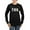 Black, variant on CafePress - Three 3 Cats Women's Long Sleeve Dark T Shirt - Women's Long Sleeve Graphic Tee Casual Fit