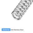 thumbnail image 4 of Unique Bargains Compression Spring, 5 Pack 304 Stainless Steel, 3mm OD, 0.5mm Wire, 10mm Length, 4 of 6