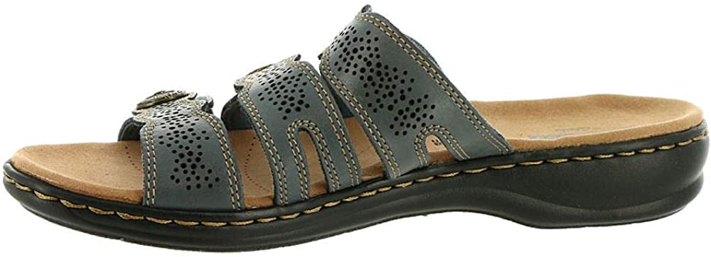 clarks womens leisa grace slide sandals