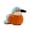 orange-blue, variant on Cute Lifelike Kiwi Parrot Tit Bird Plush Doll Pendant Keychain Backpack Hangings Ornament Gifts