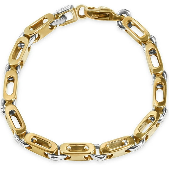 Pompeii Men's Link 14k Gold (43gram) or Platinum (69gram) 6mm Bracelet 8.5" (,)