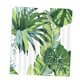 thumbnail image 3 of Cortina de ducha impermeable de alta calidad con ganchos para baño - Diseño con plantas verdes 7, 3 of 8