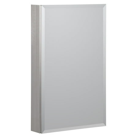 Foremost Metal Medicine Cabinet 19 X 30 Beveled Mirror In