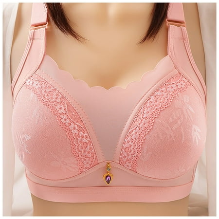 

RPVATI Women s Soft Underwear Bra Comfort Push Up Full Coverage Bras