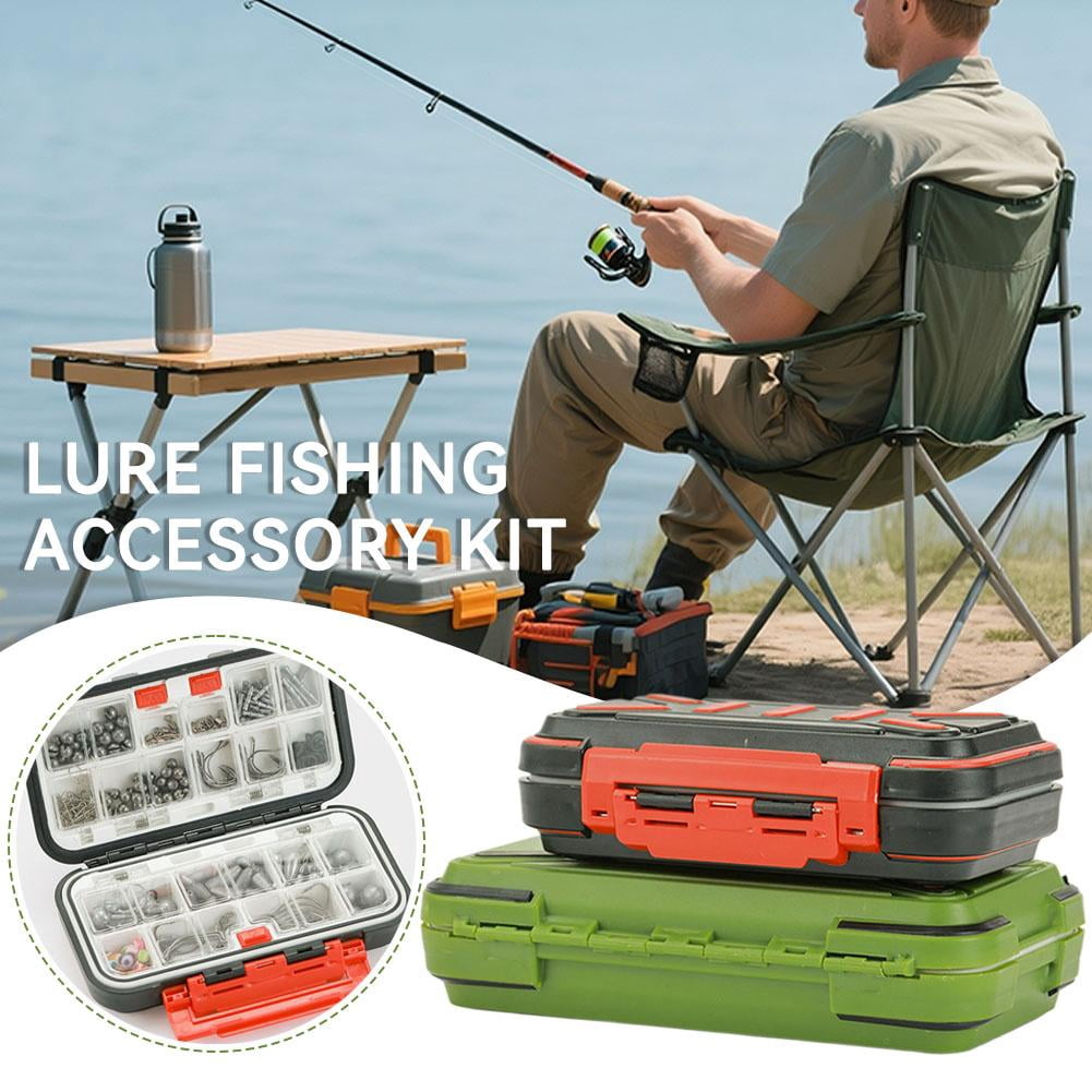 Small Tackle Box - Mini Pocket Portable Fishing Tackle Box Organizer, Lightweight Gear For Stream Fishing, Ideal For Backpackers And Hikers Exploring Remote Waters