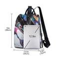 thumbnail image 3 of FORMRS Women's Travel Backpack Purse Anti-Theft Hidden Pockets Casual Shoulder Bag, Black, 3 of 7