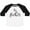 Baseball White and Black, variant on Big Brother Boys Toddler T-Shirt