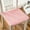 Pink, variant on SHIMELE Cushion, Chair Cushion, Seat Cushion, Office Cushion, Dining Chair Pad, 45x45cm Coral Velvet Cushion, Machine Washable, Contoured Shape, Extra Comfort, Home Decor