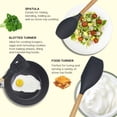 thumbnail image 4 of Juego de utensilios de cocina, utensilios de cocina de silicona antiadherentes, juego de utensilios de cocina resistentes al calor, 4 of 6