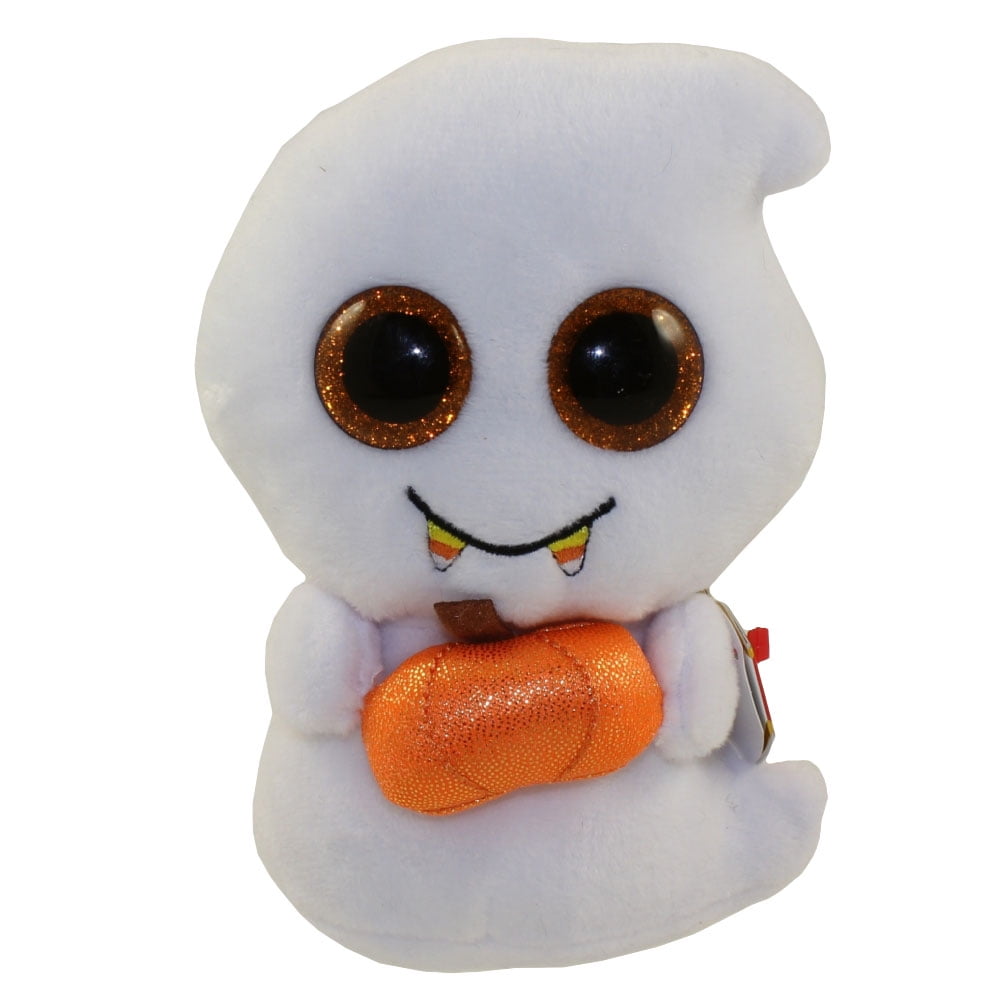 Ty Halloween Beanie Boos Scream Ghost  Medium 9" Plush Toy New