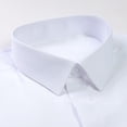 thumbnail image 5 of Men's Formal Dress Shirts Hidden Button Front French Cuffs Shirt Random Metal Cufflinks, 5 of 10