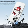 thumbnail image 4 of Melody Hello Kitty Compatible with iPhone 16 Pro Max Case Full Covered Soft Slim Rugged TPU Phone Case Shockproof Non-Slip Anti-Fingerprint Basic Cases Protection, 4 of 5