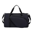 thumbnail image 2 of Lipstore Tennis Shoulder Bag Tennis Racket Bag Duffle Bag Waterproof Shoes Holder Outdoor Black, 2 of 8