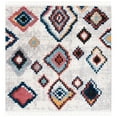 thumbnail image 6 of SAFAVIEH Morocco Skin Abstract Geometric Polyester Runner Rug, Cream/Multi, 2'2" x 8', 6 of 10