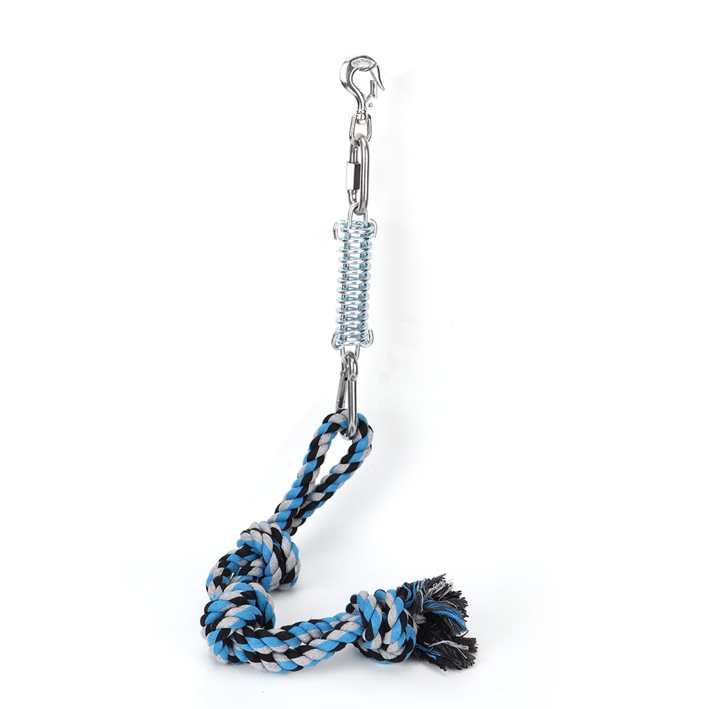 Stainless Steel Pet Rope Toys, Dog Rope Toy, Interactive Spring Rod For