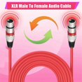 thumbnail image 5 of XLR Male to Female Audio Cable Stage Lighting Control Cable, 5 of 5