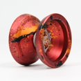 thumbnail image 1 of C3yoyodesign Cyber Crash Yo-Yo - High Performance Aluminum Monometal YoYo (Orange/Black), 1 of 3