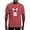 Crimson Red, variant on CafePress - Alpha Omega T Shir T Shirt - Mens Comfort Colors Shirt