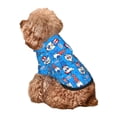 thumbnail image 5 of Honeii Gnomes in USA Print Small Dog Hoodies Pet Hooded Sweatshirts Fall Winter Puppy Cat Sweaters Warm Clothes for Small Dogs Outfits Costume-Medium, 5 of 7