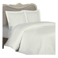 thumbnail image 2 of Luxurious 800-Thread-Count Egyptian Cotton 800TC Sheet Set, King, Ivory Damask Stripe 800 TC, 2 of 2