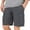 Gray, variant on Mens Golf Shorts 7 Inch Inseam Flat Front Hybrid Stretch Dress Casual Work Shorts with 5 Pockets Lightweight Quick Dry