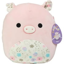 Squishmallows Original 10-Inch Peter The Pig - Official Jazwares Plush - Collectible Soft & Squishy Pig Stuffed Animal Toy - Add to Your Squad - Gift for Kids, Girls & Boy