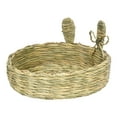 thumbnail image 3 of Cama para gatos, cesta, nido, paja tejida, casa para dormir para mascotas, juguetes interactivos, alfombrillas para rascar, rascador para gatos de , círculo completo, 3 of 8