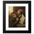 thumbnail image 2 of Josef Danhauser 15x18 Black Modern Framed Museum Art Print Titled - The Newspaper Readers (1840), 2 of 5