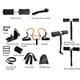 thumbnail image 3 of Juego de correas para rizos de tendones de la corva, puerta ajustable portátil, asistente de entrenamiento para ejercicios, entrenador abdominal para entrenamiento en casa, viajes de trabajo, 3 of 8