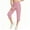 Pink, variant on Erwazi Capri Pants for Women Solid Waterproof Cargo Drawstring Waist Cuffed Hem Capris with Multi Pocket