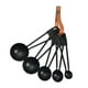 thumbnail image 1 of Cucharas medidoras, cucharaditas, tazas medidoras de especias, juego de medidas de cocina de metal para té 5 piezas, 1 of 7
