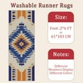 thumbnail image 6 of Hallway Runner Rug 2'x6' Washable Area Rugs Non Slip Laundry Rug Runner Floor Carpet Runners for Hallways Entryway Laundry Room Kitchen, 6 of 11